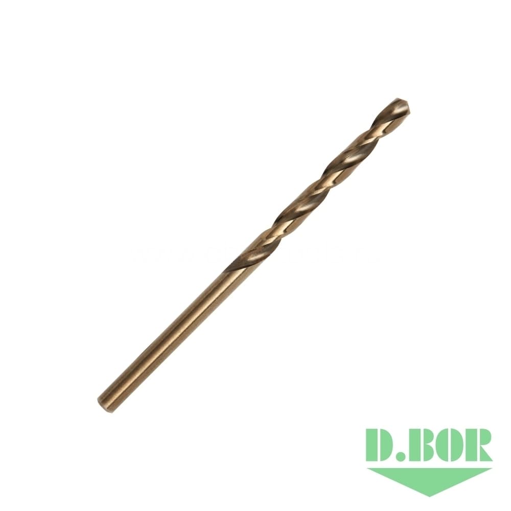 Сверла по металлу COBALT 5%, HSS-Co DIN 338 2,0*24/49 (арт. TD-338-CO5-020-10) 
(10 шт.) "D.BOR"