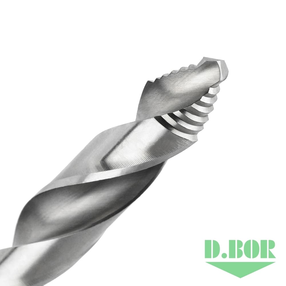 Сверло по металлу шлифованное STEP, HSS-G DIN 338 8,0*75/117 (арт. TDS-338-HSS-080-01) 
(1 шт.) "D.BOR"