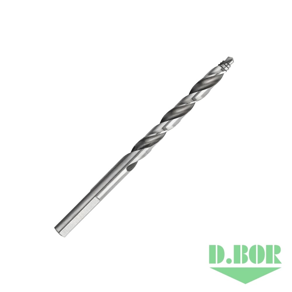 Сверло по металлу шлифованное STEP, HSS-G DIN 338 4,5*47/80 (арт. TDS-338-HSS-045-01) 
(1 шт.) "D.BOR"