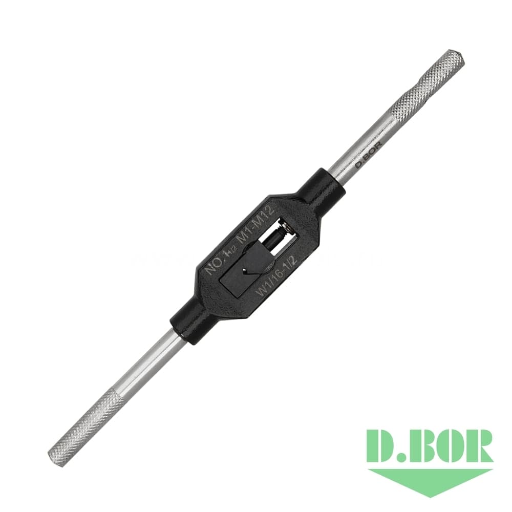 Вороток DIN 1814 Steel, 1 1/2 (M1-12), L 175 (арт. TCT-810-0112-175) "D.BOR"