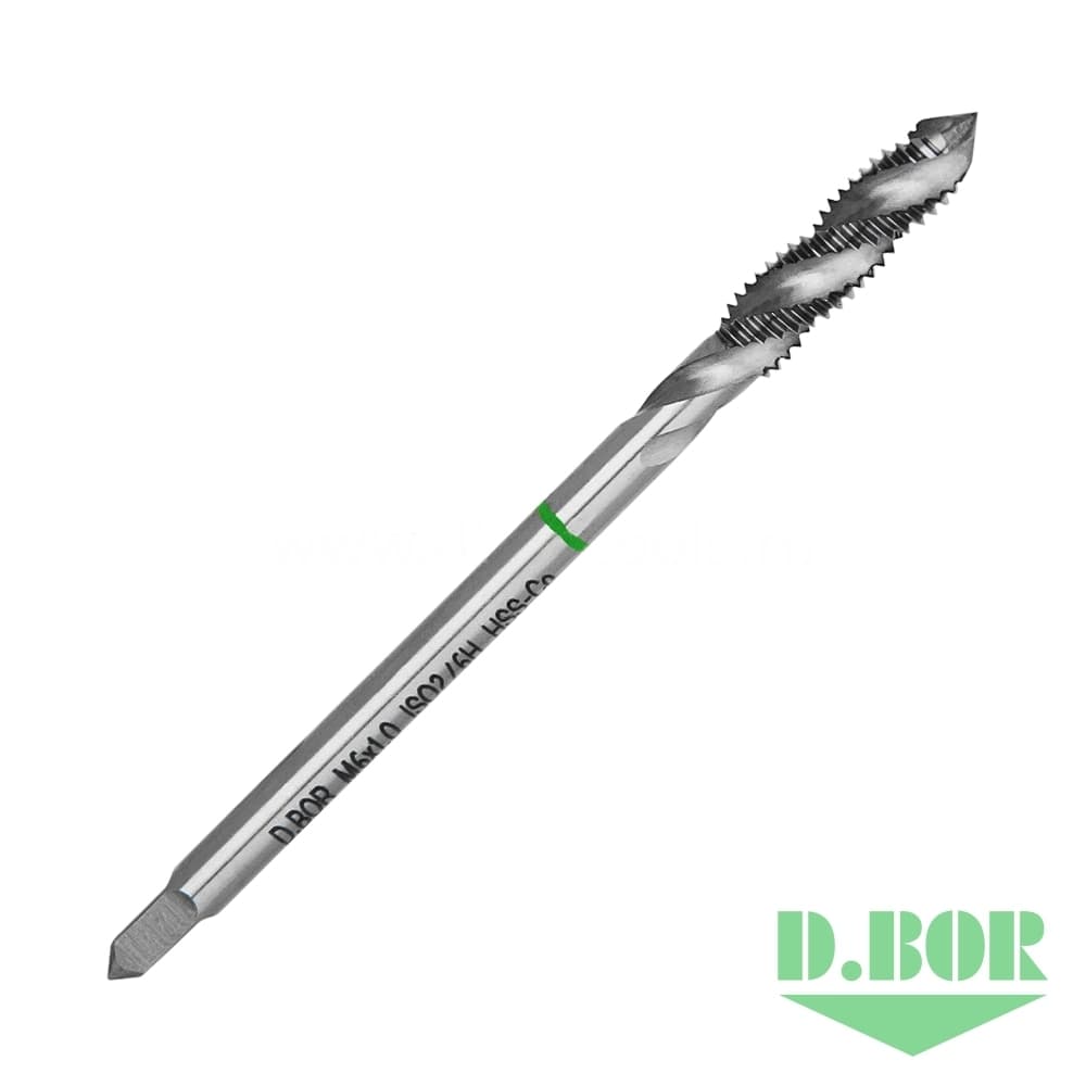 Машинный метчик SPIRAL DIN 376 Form-C HSS-Co, M8x1,25 (арт. TCT-462-080-125) "D.BOR"